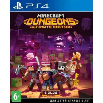 Minecraft Dungeons - Ultimate Edition [PS4, русские субтитры]